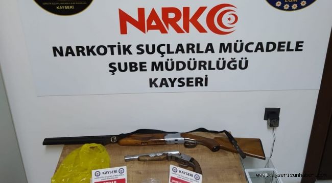 Kayseri'de uyuşturucu operasyonları