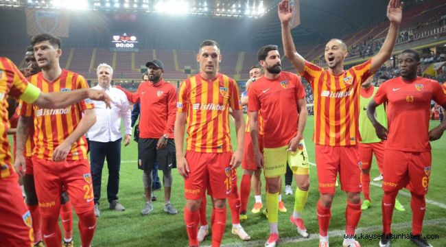 Kayserispor 7 maçta 11 puan topladı