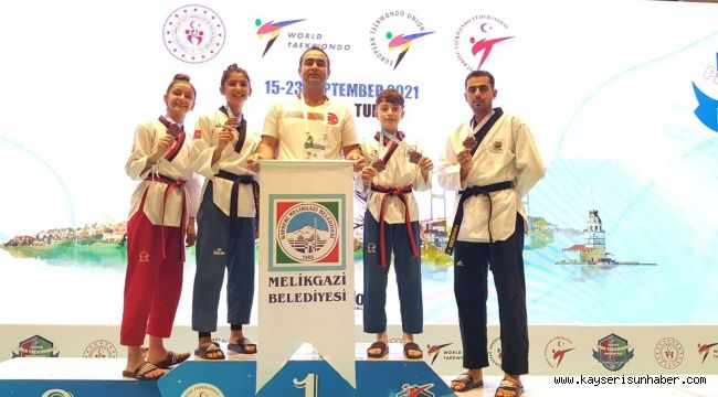 Melikgazi'nin deafolimpik sporcularından tarihi bir başarı öyküsü