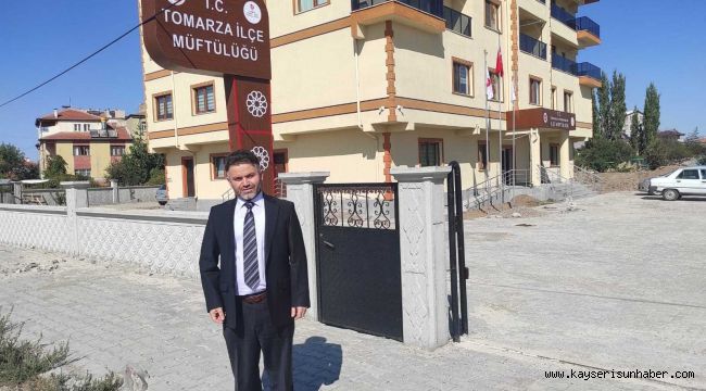 Tomarza İlçe Müftülüğü yeni hizmet binasına taşındı