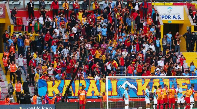 Kayserispor - Trabzonspor maçını 4 bin 289 taraftar izledi