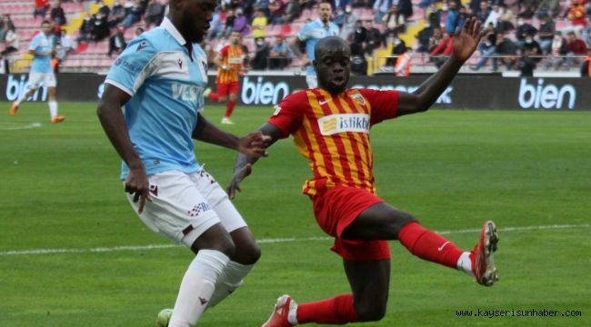 Süper Lig: Kayserispor: 1 - Trabzonspor: 2