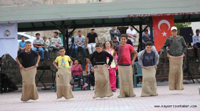 Kocasinan'da sokak oyunları başladı