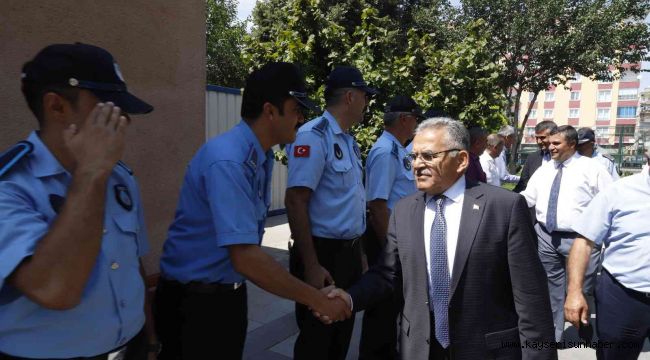 Başkan Büyükkılıç'tan Zabıta Haftası 196. yıl mesajı