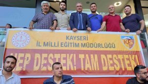 Eğitim camiasından Kayserispor'a destek