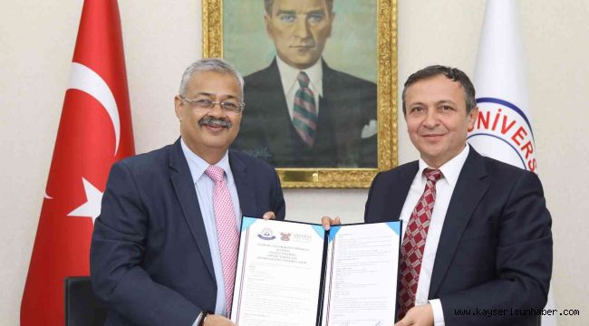 ERÜ ile Ajeenkya D Y Patil University arasında işbirliği protokolü imzalandı