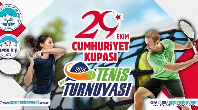 29 Ekim'e Özel Tenis Turnuvası