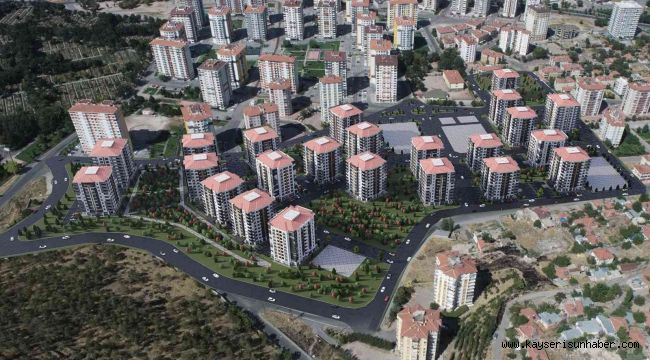 Battalgazi'de 23 blok, 892 daire ve 58 dükkândan oluşan ilk etabın temeli atılıyor