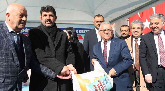 Büyükşehir'den tarıma 34,5 milyon TL'lik tohum desteği