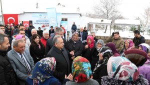 Çatakdere'de doğalgaz sevinci