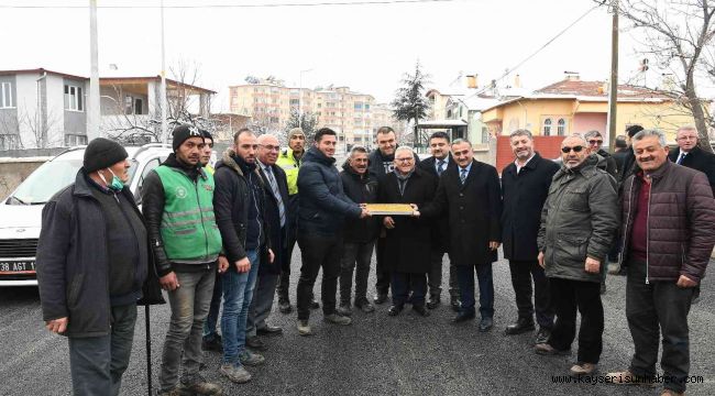 Develi'nin En Büyük Mahallesinin 30 Yıllık Altyapı Sorunu Çözüldü