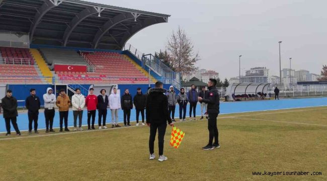 Futbol Aday Hakem Kursu tamamlandı