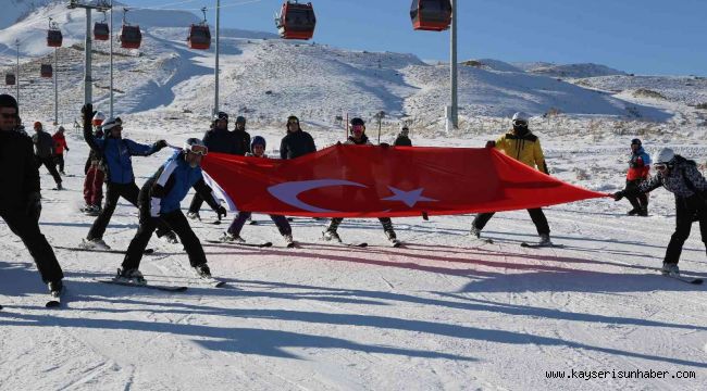 Kayak sezonunu açan Erciyes'e davet