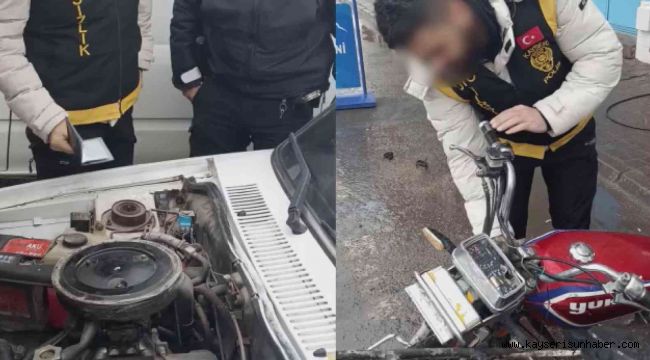 Kayseri polisi 1 haftada 54 hırsızlık olayını aydınlattı