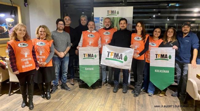 TEMA Vakfı Kayseri Temsilciliği'nde koordinasyon toplantısı