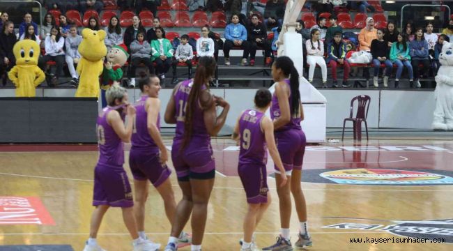 TKBL: Melikgazi Kayseri Basketbol: 61 - Galatasaray: 100