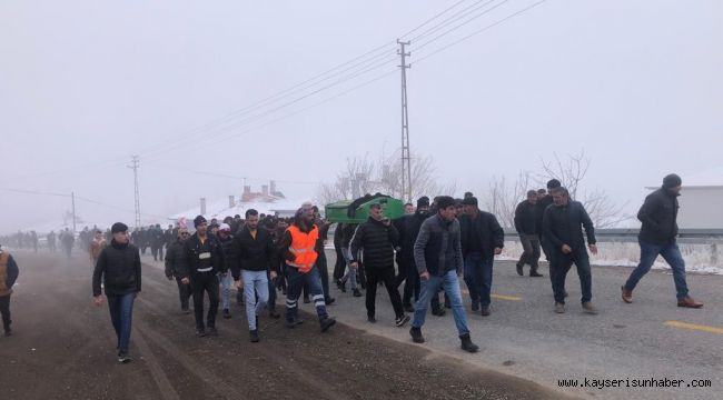 Tüp patlaması sonucu hayatını kaybeden şahıs toprağa verildi