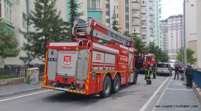 14 katlı binada çıkan yangında 1 kişi yaralandı