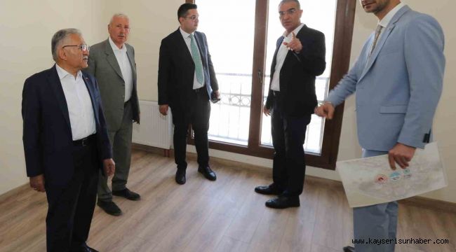 Başkan Büyükkılıç, Kayseri'ye yakışan Oruçreis projesini yerinde inceledi