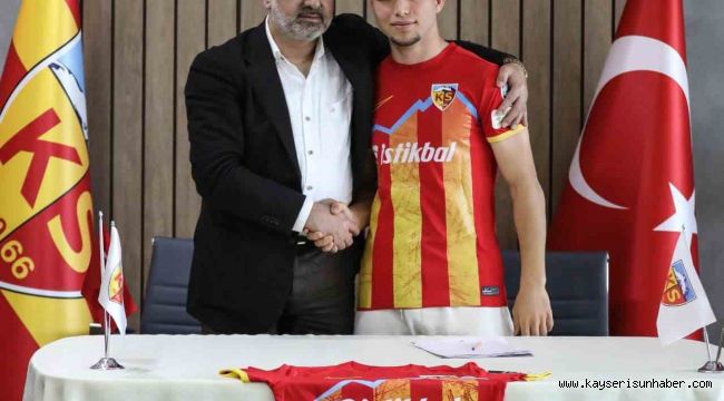 Kayserispor'da 3 yıllık imza