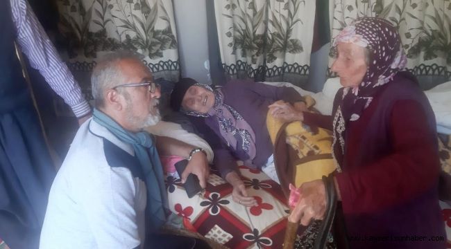 105 yaşındaki depremzede anne 80 yaşındaki kızıyla 3 ay sonra buluşmuştu