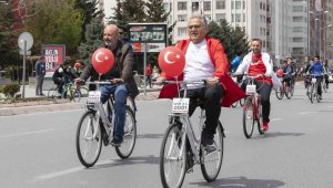 Başkan Büyükkılıç'tan 80 kilometrelik bisiklet yolu