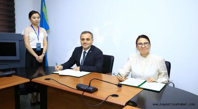 ERÜ ile National Women's Teacher Training Üniversitesi arasında iş birliği