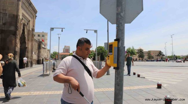 Görme engellilerin hayatını kolaylaştıran uygulama: Erişilebilir Yaya Butonları