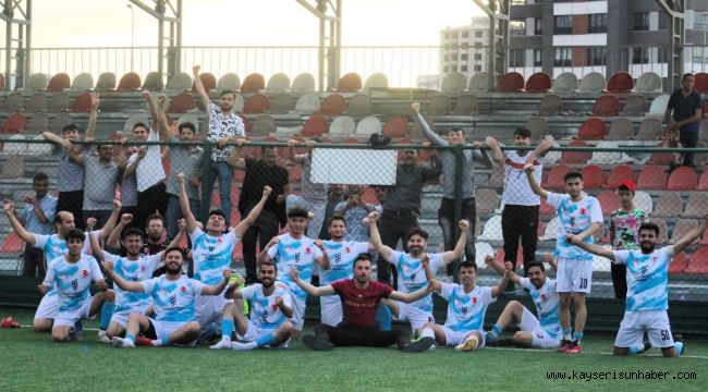 Kayseri 2. Amatör Küme'de 4 takım finale kaldı