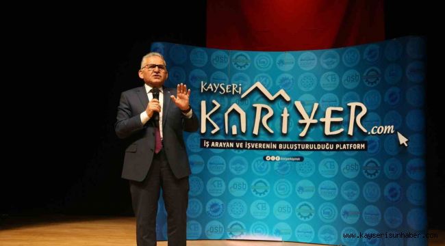 Kayseri Kariyer Merkezi 1 ayda 349 kişiye istihdam sağladı