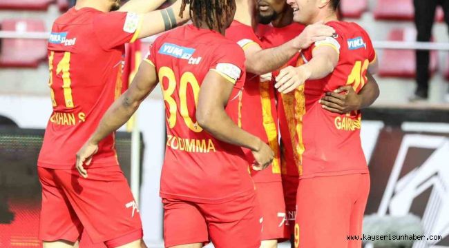 Kayserispor 15 kez kazandı