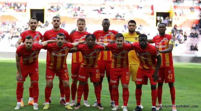 Kayserispor 36 maçta 55 gol attı