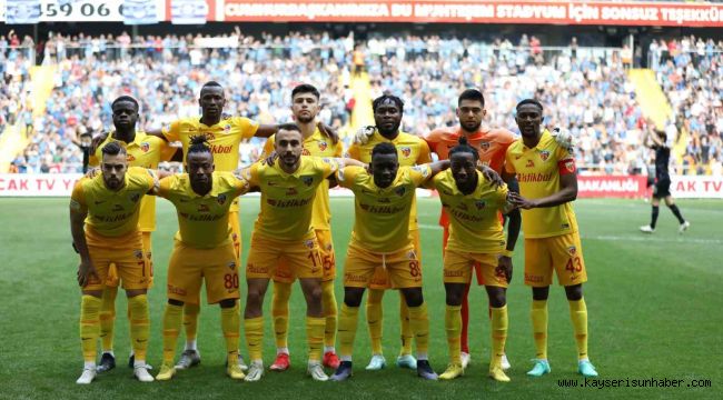 Kayserispor'da 11 ülkeden futbolcu forma giydi