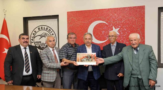 Kızılay Talas'tan Başkan Yalçın'a Teşekkür