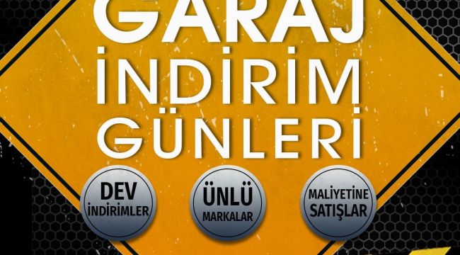 KUMSmall AVM'de 'Garaj İndirim Günleri' başlıyor