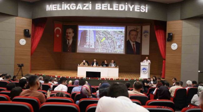 Melikgazi; 29 adet kentsel dönüşüm dairesi ve 1 adet villayı ihale ile sattı