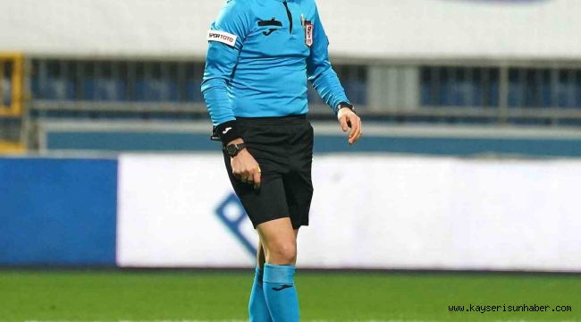 Antalyaspor - Kayserispor maçını Yasin Kol yönetecek