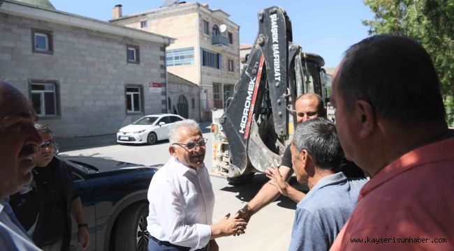 Başkan Büyükkılıç Yemliha'da Vatandaşın Taleplerini Dinledi