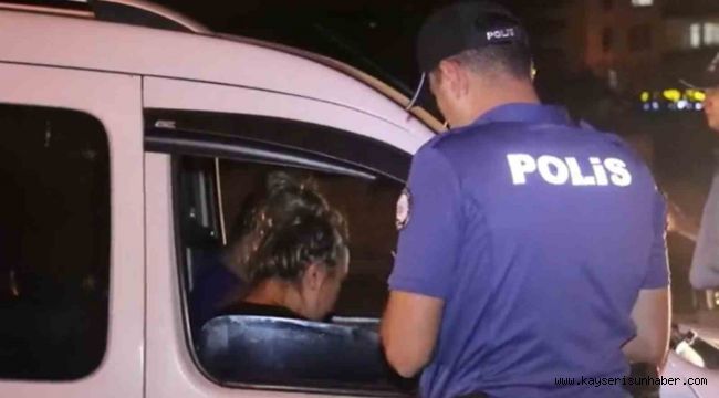 Kayseri polisi huzur veriyor: 444 polis ile uygulama yapıldı