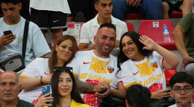 Kayserispor - Galatasaray maçını 20 bin 523 kişi izledi