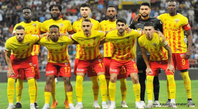 Kayserispor 13. sırada yer aldı