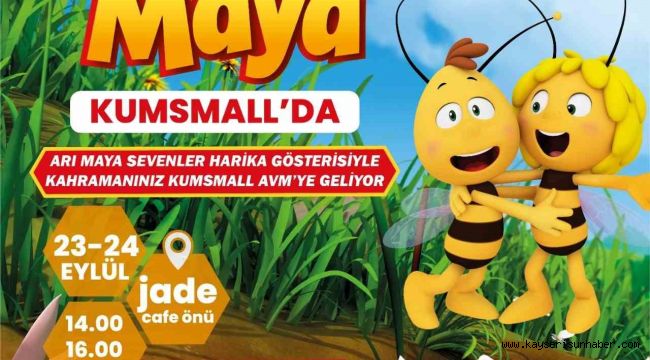 Arı Maya KUMSMALL AVM'ye geliyor