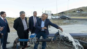 Erciyes'te sıcak su sondaj çalışması devam ediyor