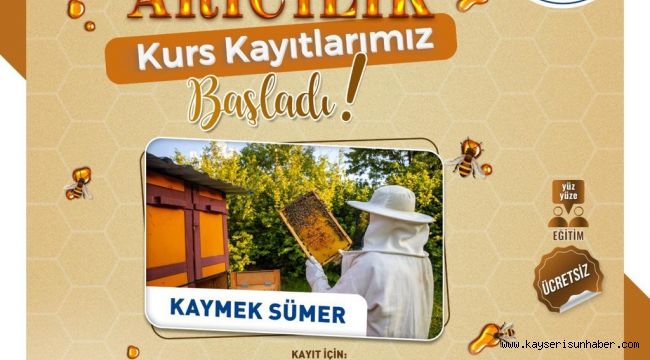 KAYMEK'in Arıcılık Kursu Kayıtları Başladı