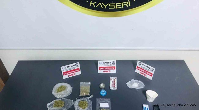 Kayseri'de uyuşturucu operasyonu: 9 gözaltı