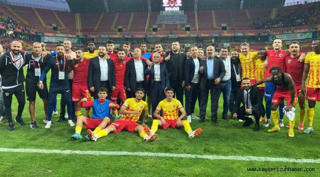 Kayserispor ikinci kez kazandı