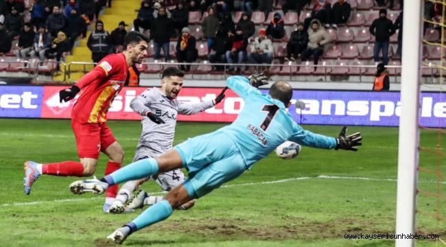 Kayserispor ile Başakşehir 29. randevuda