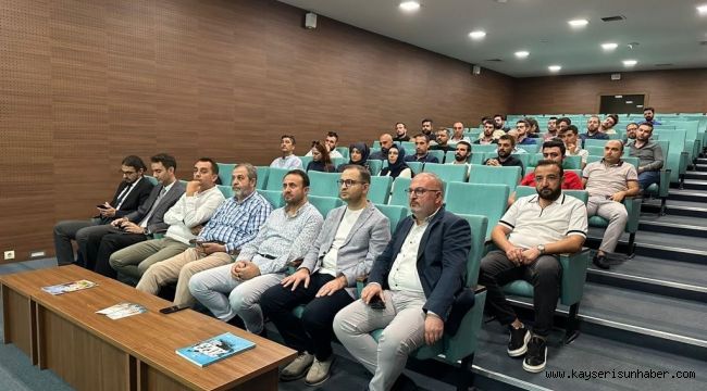 Kocasinan'dan profesyonel eğitim: Teknik çalışanlara deprem bilgilendirme eğitimi verildi