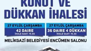 Melikgazi'den Kat Karşılığı Konut ve Dükkan İhalesi