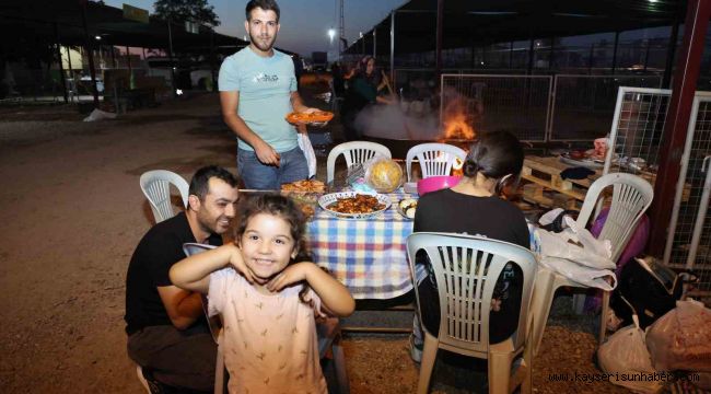 Talas'ta piknik havasında kış hazırlıkları